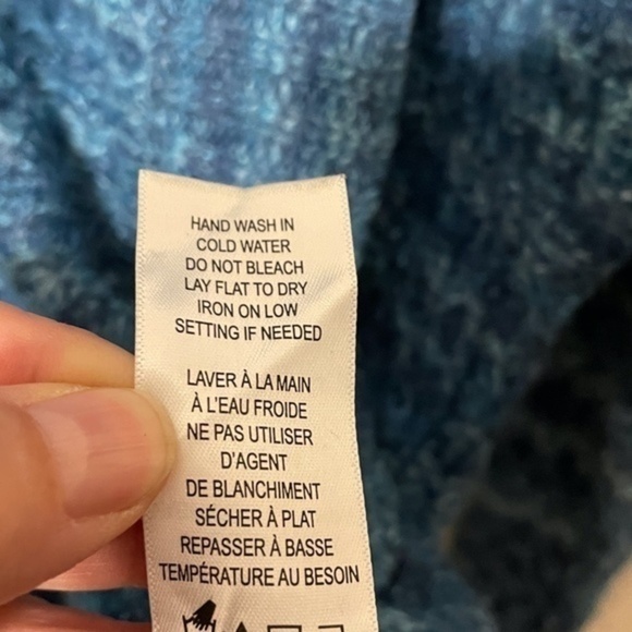 Revolution Cowl Neck Sweater Plus Peacock Button Accent Long Sleeve Knit Womens - Picture 3 of 11